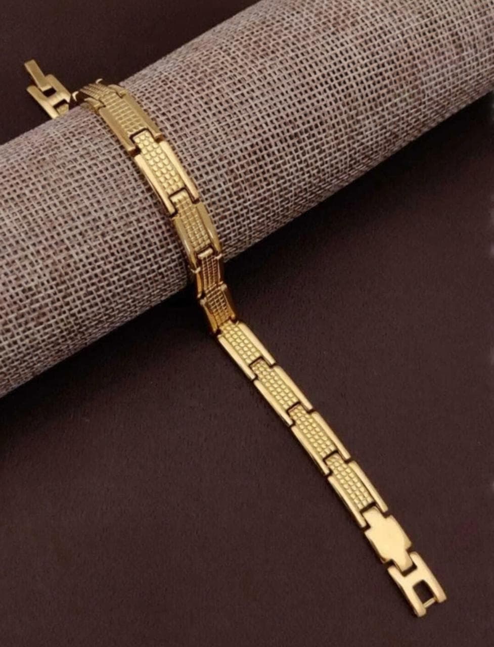 Bio Magnetic Gold Bracelet